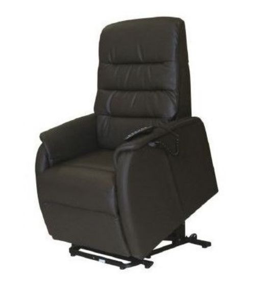 Picture of EDEN LIFT CHAIR - DUAL MOTOR, DARK BROWN VINYL 