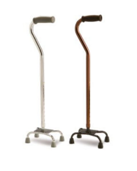 Picture of Quad Walking Stick with low base - Bronze 