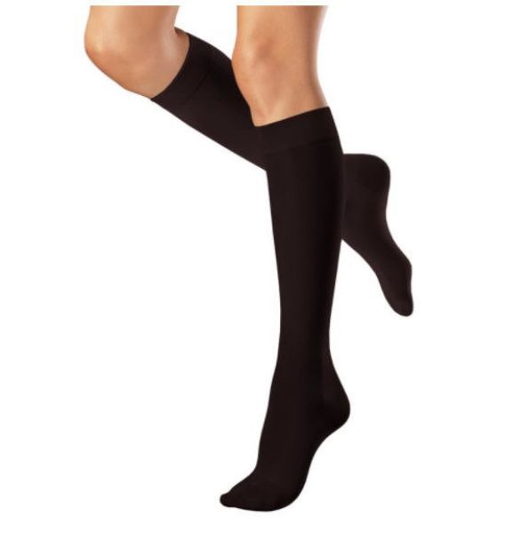 Picture of 4002 B/KNEE MEDIUM, CLOSED TOE - BLACK 