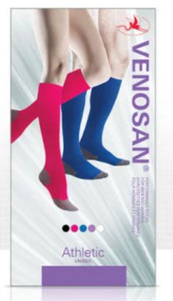 Picture of Athletic Socks - Large - Purple, Closed Toe 